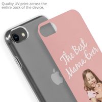 Gestalte deine eigene Apple iPhone SE (2022 / 2020) / 8 / 7 Gel Hülle - Transparent