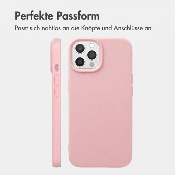 imoshion Texture Backcover iPhone 12 / 12 Pro - Rosa
