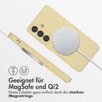 imoshion Color Back Cover mit MagSafe Samsung Galaxy S26 Plus - Vanilla