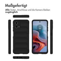 imoshion EasyGrip Back Cover für das Motorola Moto G34 - Schwarz