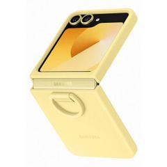 Samsung Original Silikon Cover Ring Samsung Galaxy Z Flip 6 / Flip 7 FE - Yellow