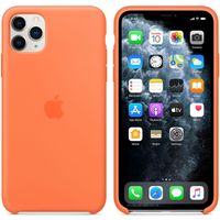 Apple Silikon-Case für das Apple iPhone 11 Pro Max - Vitamin C