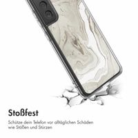 imoshion Design Hülle Samsung Galaxy S21 FE - Sandy Marble
