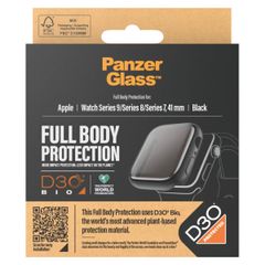 PanzerGlass Full Body Case für Apple Watch Series 9 - 41 mm - Schwarz