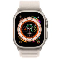 Apple Alpine Loop Band für die Apple Watch Series 1-10 / SE / Ultra (2) - 42/44/45/46/49 mm - Größe M - Starlight