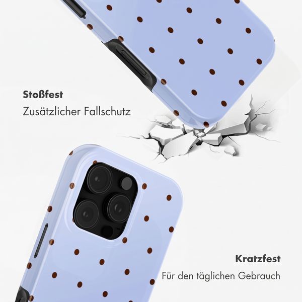 Selencia Vivid Rückabdeckung mit MagSafe Apple iPhone 16 Pro - Happy Dots Digital Sky