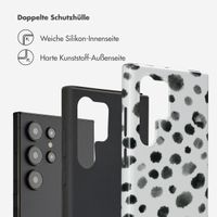 Selencia Vivid Tough Back Cover für das Samsung Galaxy S24 Ultra  - Trendy Leopard