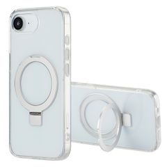 Accezz Ring Stand Backcover mit MagSafe Apple iPhone 16e - Transparent