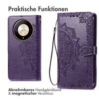 imoshion Mandala Klapphülle für das Honor Magic 6 Lite - Violett