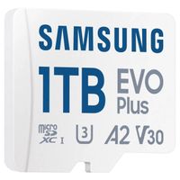 Samsung EVO Plus microSD 2024 - 1TB - Inklusive SD-Adapter - UHS-I/U3/Full HD/4K UHD