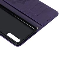 Mandala Klapphülle Violett für das Huawei P30