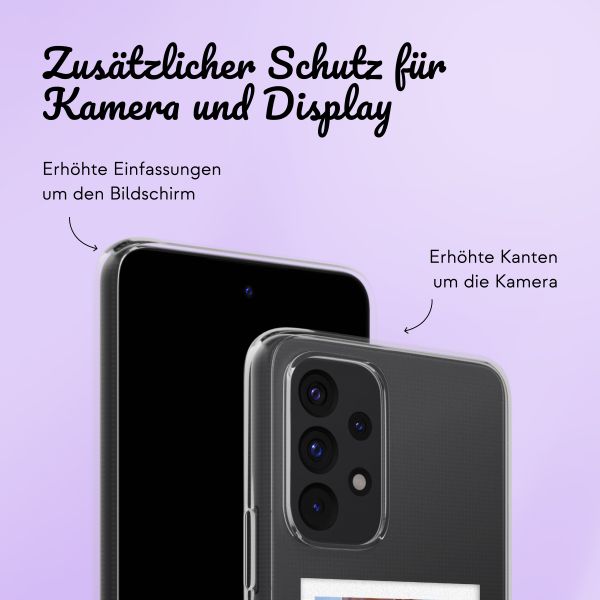 Hülle mit eigenem Foto und/oder Text Samsung Galaxy A53 - Polaroid