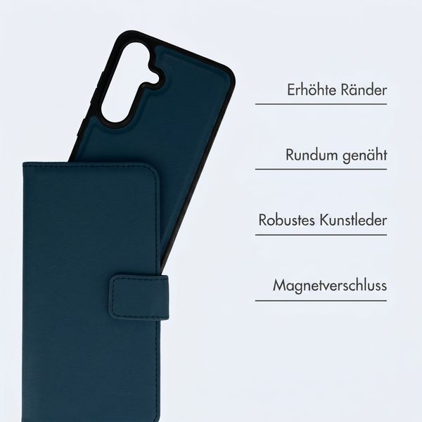 imoshion Herausnehmbare 2-in-1 Luxus-Bookcase Samsung Galaxy S26 - Blau