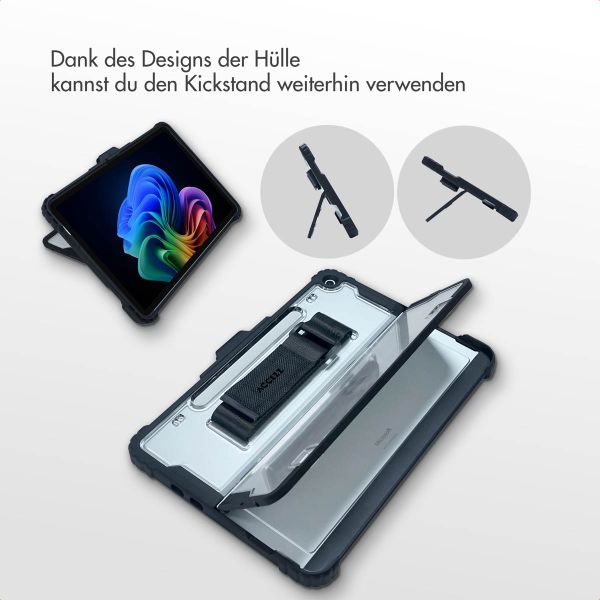 Accezz Robuste Hülle mit Ständer Microsoft Surface Pro 12 - Schwarz