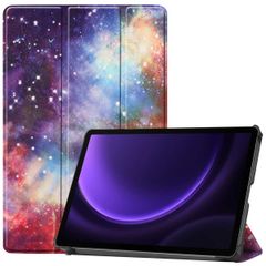 imoshion Design Trifold Klapphülle für das Samsung Tab S10 FE / S9 FE - Space