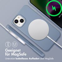 imoshion Color Backcover mit abnehmbarem Handykette und MagSafe Apple iPhone 14 - Ash Blue