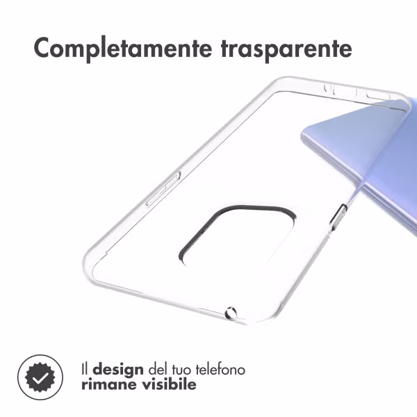 Accezz Clear TPU Backcover Oppo Find X5 Pro 5G - Transparent