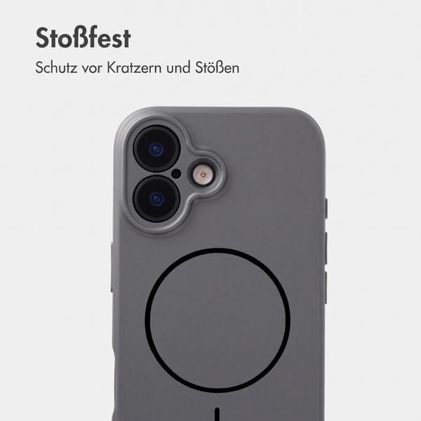 Accezz Grip Backcover mit MagSafe Apple iPhone 17 - Grau