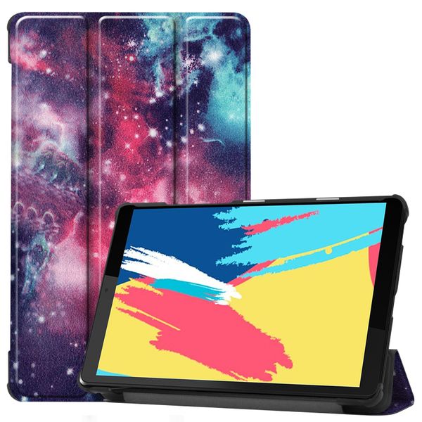 imoshion Design Trifold Klapphülle Lenovo Tab M8 / M8 FHD - Space