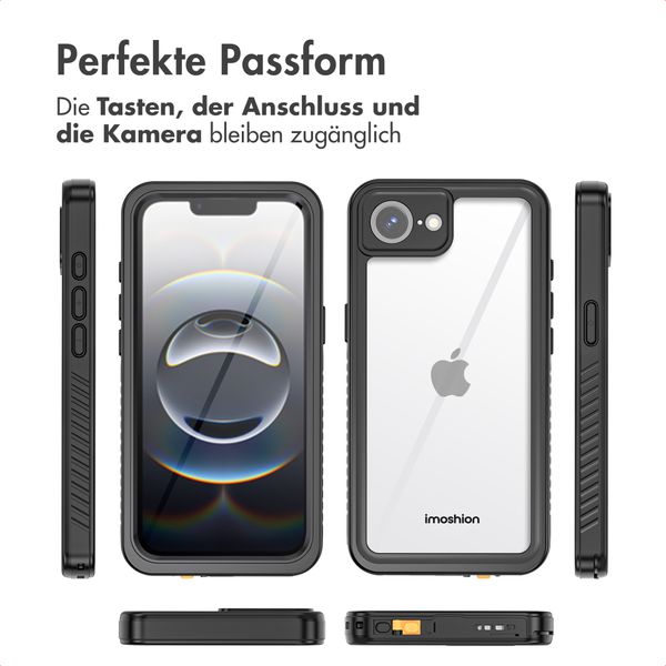 imoshion Wasserdichte 360 Hülle Apple iPhone 16e - Schwarz