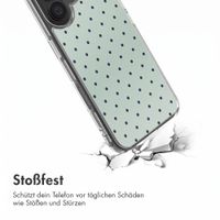 imoshion Design Hülle Apple iPhone 17 - Polka Dot Mintgroen
