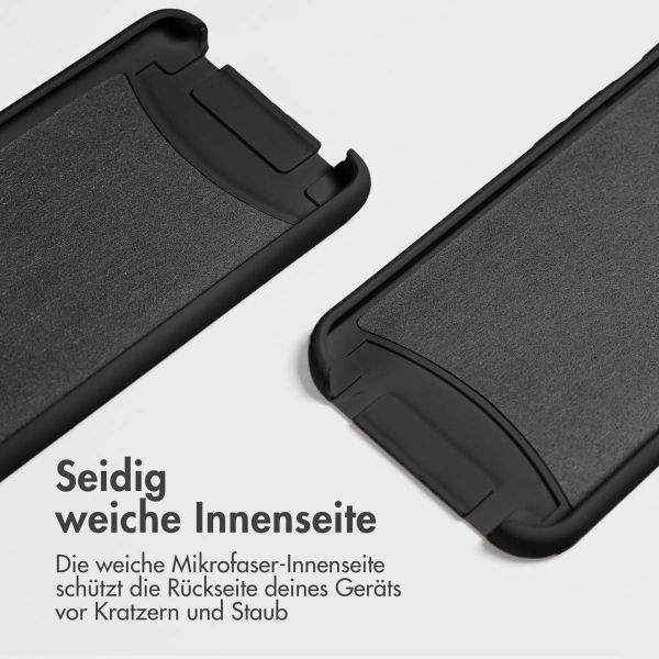 imoshion Color Backcover mit abtrennbarem Band MagSafe für das Samsung Galaxy S24 / S25- Schwarz