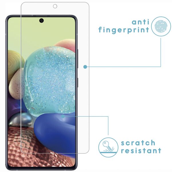 imoshion Bildschirmschutzfolie Glas 2er-Pack Samsung Galaxy A72 / M53