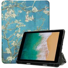 imoshion Design Trifold Klaphülle Apple iPad 6 (2018) 9.7 Zoll / iPad 5 (2017) 9.7 Zoll / Air 2 (2014)/Air 1 (2013) - Green Plant