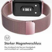 imoshion Magnetisches Milanaise Armband für das  Samsung Galaxy Fit 3 - Rosa