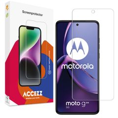 Accezz Screen Protector aus gehärtetem Glas Motorola Moto G84