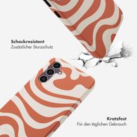 Selencia Vivid Back Cover Samsung Galaxy S23 FE - Dream Swirl Orange