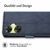 imoshion Luxuriöse Klapphülle für das OnePlus Nord CE 3 / CE 3 Lite - Dunkelblau