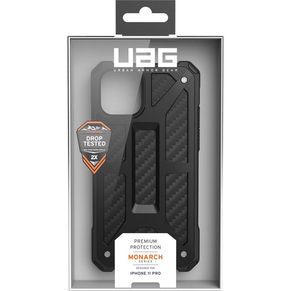 UAG Monarch Case Schwarz für das iPhone 11 Pro