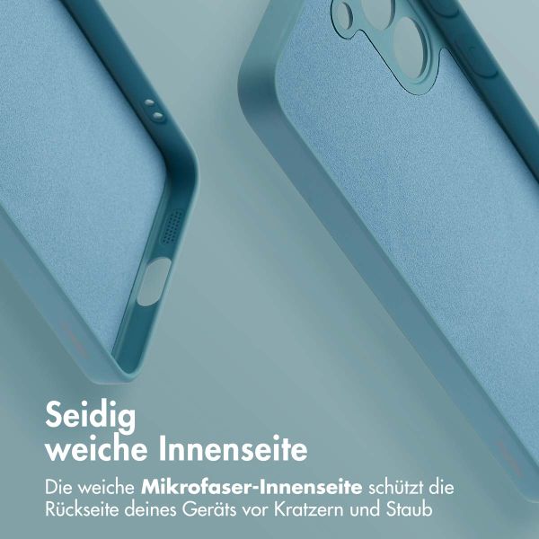 imoshion Color Back Cover mit MagSafe für das Samsung Galaxy S24 Plus - Smoke Green