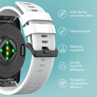 imoshion QuickFit® Silikonarmband -   Garmin 26 mm Anschluss - Weiß