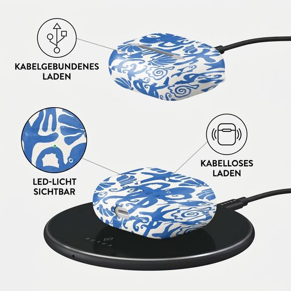 Burga Hardcase Hülle  Apple AirPods 3 - Nera