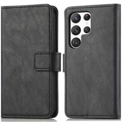imoshion Luxuriöse Klapphülle Samsung Galaxy S23 Ultra - Schwarz