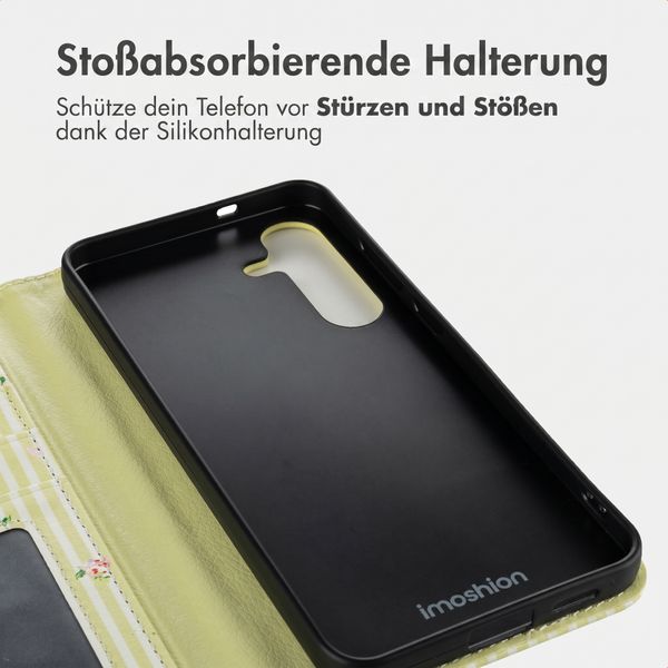 imoshion Design Klapphülle Samsung Galaxy S25 FE - Garden Stripes
