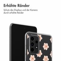 imoshion Design Hülle Samsung Galaxy A52(s) (5G/4G) - Floral Peach