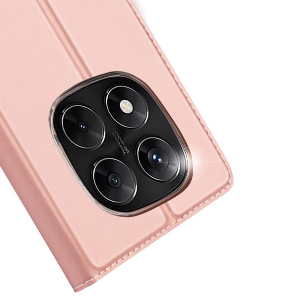 Dux Ducis Slim TPU Klapphülle Xiaomi Redmi Note 14 Pro (4G) - Rosé gold