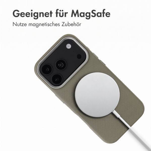 Accezz Mesh Backcover mit MagSafe Apple iPhone 17 Pro Max - Dunkelgrau