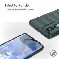 imoshion EasyGrip Back Cover für das Honor 90 Pro - Dunkelgrün