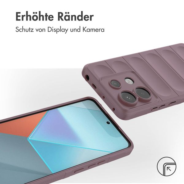 imoshion EasyGrip Back Cover für das Xiaomi Poco X6 Pro - Violett