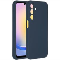 Accezz Liquid Silikoncase Samsung Galaxy A25 (5G) - Dunkelblau