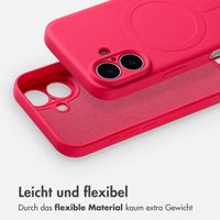 imoshion Color Back Cover mit MagSafe Apple iPhone 16 - Neon Pink