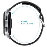 imoshion Silikonband für die Garmin Vivoactive 4L - Schwarz