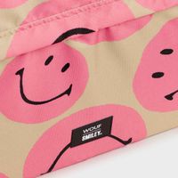 Wouf Smiley Laptop Hülle 15-16 Zoll - Laptop Sleeve - Rosa