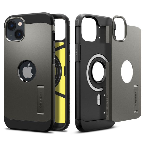 Spigen Tough Armor™ Case MagSafe für das iPhone 14 Plus - Gunmetal