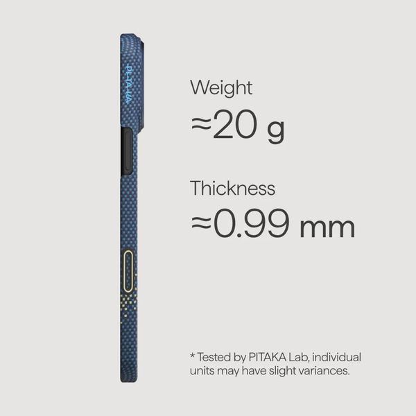 Pitaka Ultra Slim Case Apple iPhone 17 Pro Max - Milky Way Galaxy