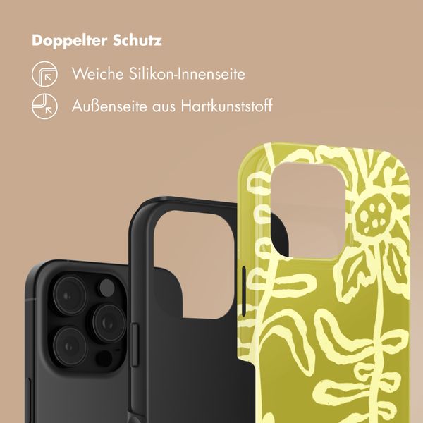 Selencia Vivid Back Cover Apple iPhone 16 Pro Max - Chalky Bloom